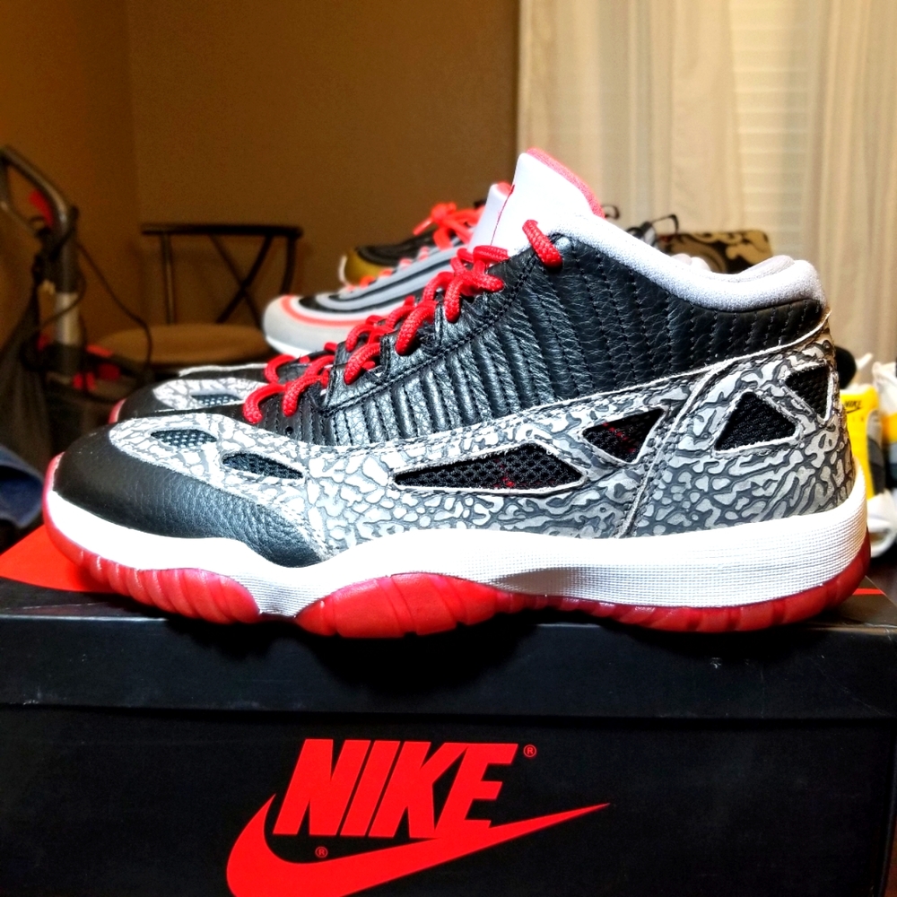 Jordan 11 IE Cement Bred Custom